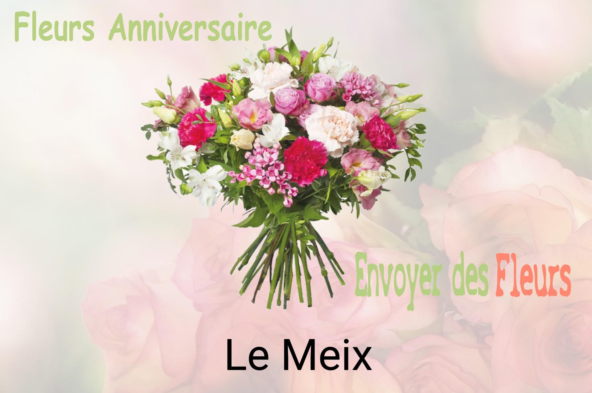 Bouquet de fleurs d’anniversaire livré à Le Meix