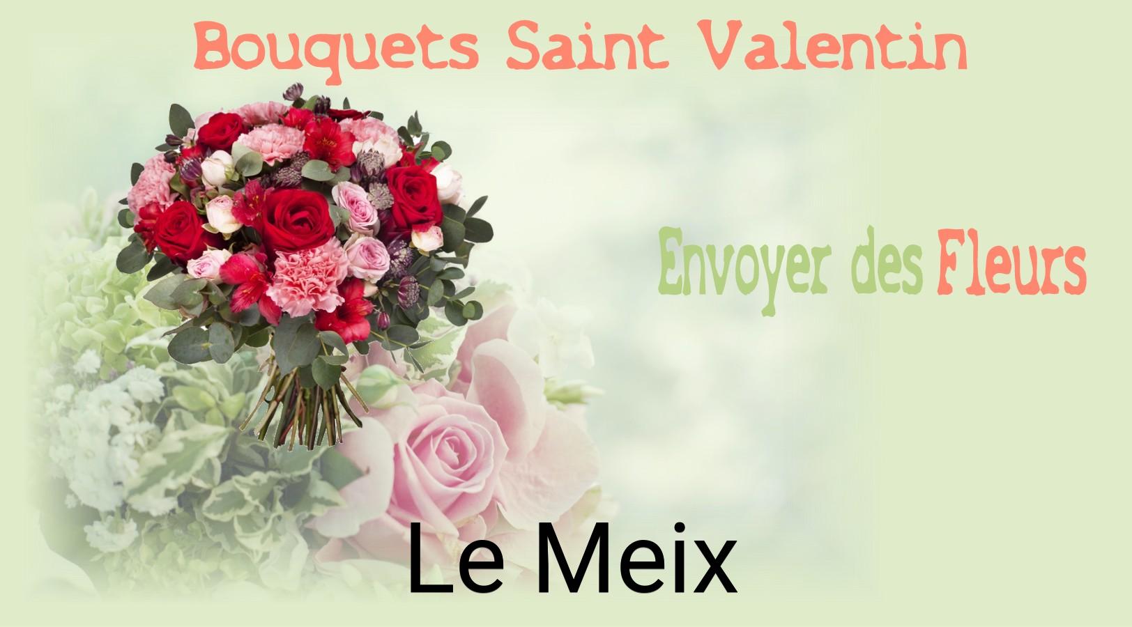 Roses de Saint-Valentin livrées à Le Meix